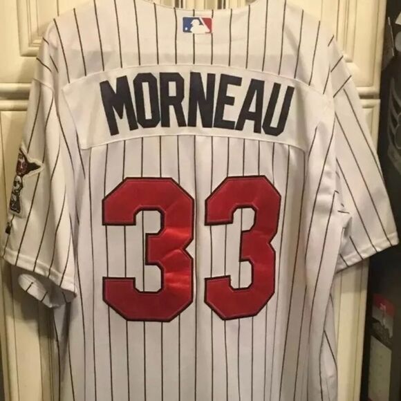 Minnesota Justin Morneau Inaugural season 2010 jersey #33 50th Anniversary Sz 52 - Picture 5 of 11